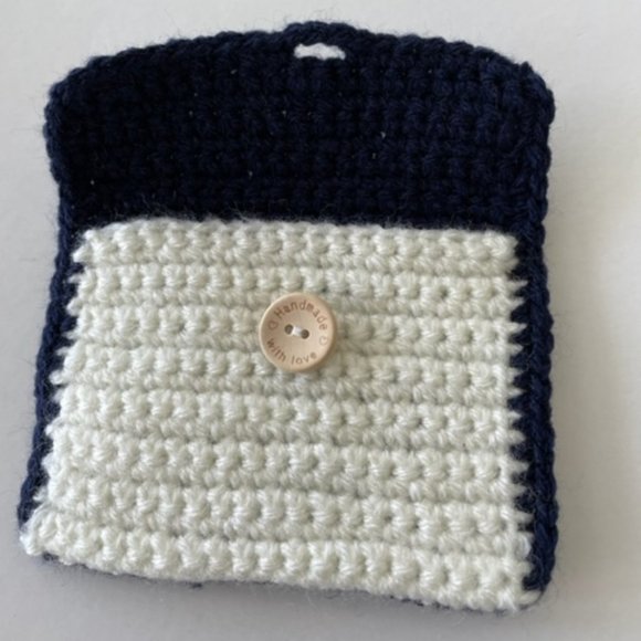 Handmade Crochet Easy Coin Purse/Wallet - Picture 5 of 7